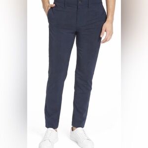 Zella Men's Hybrid Tech Commuter Pants In Navy Size 38 Lightweight Golf Walking